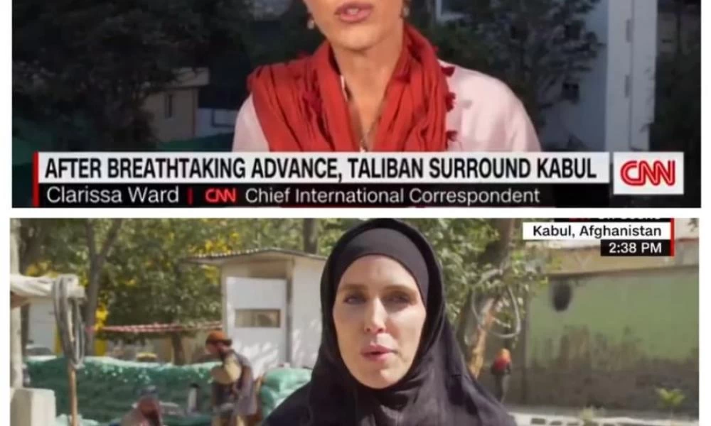 Ταλιμπάν σε δημοσιογράφο του CNN: Βάλε μπούρκα, αλλιώς θα φύγεις από την χώρα!